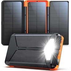 VOGHERB Solar Power Bank 63.200mAh